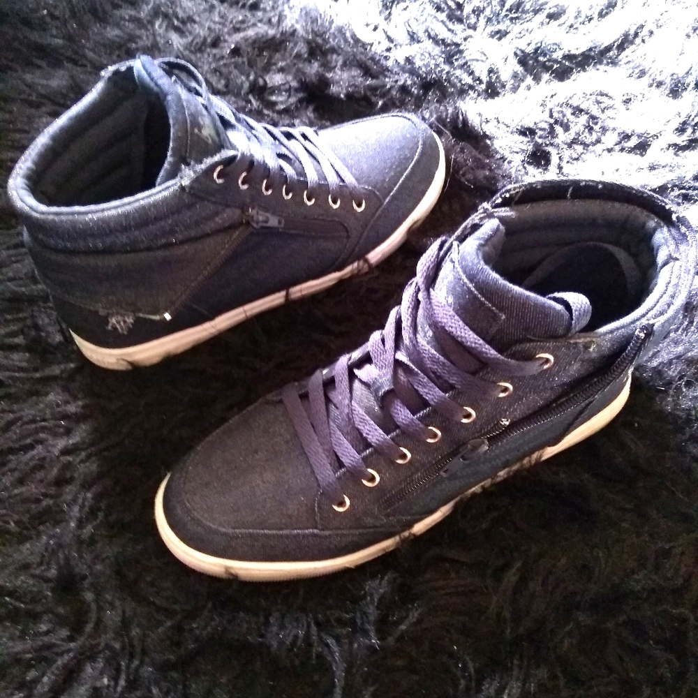 Jean ankle boot shoes